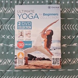 GAIAM Yoga for Beginners And Beginners 2 DVD Set with Pose Guide